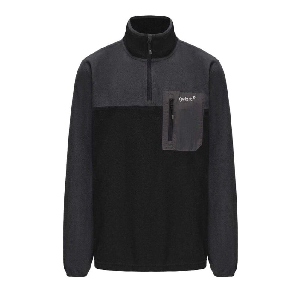 Gelert Mens Sleek Slim Fleece Top / Black